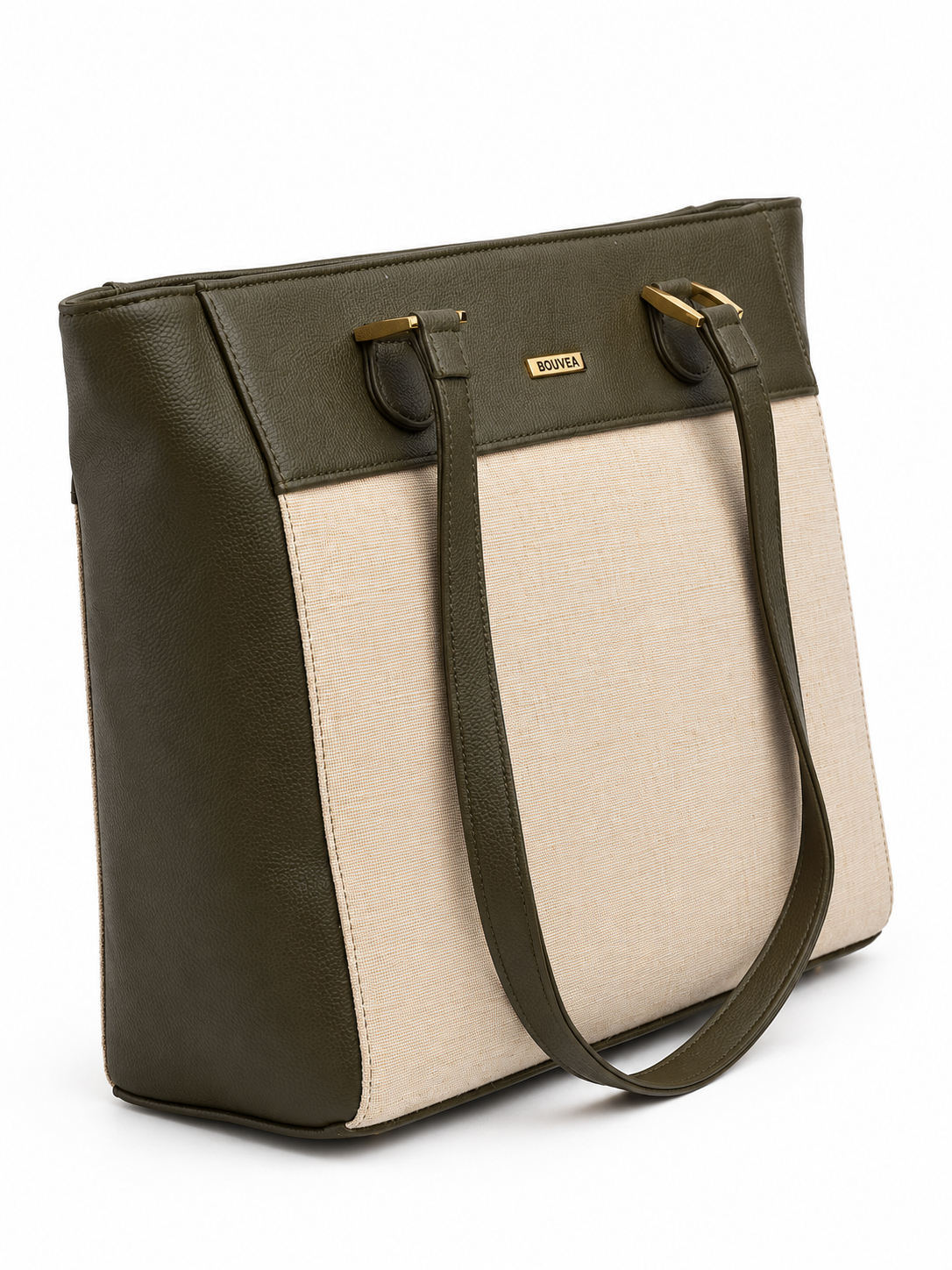 Rowen classic structured laptop tote bag