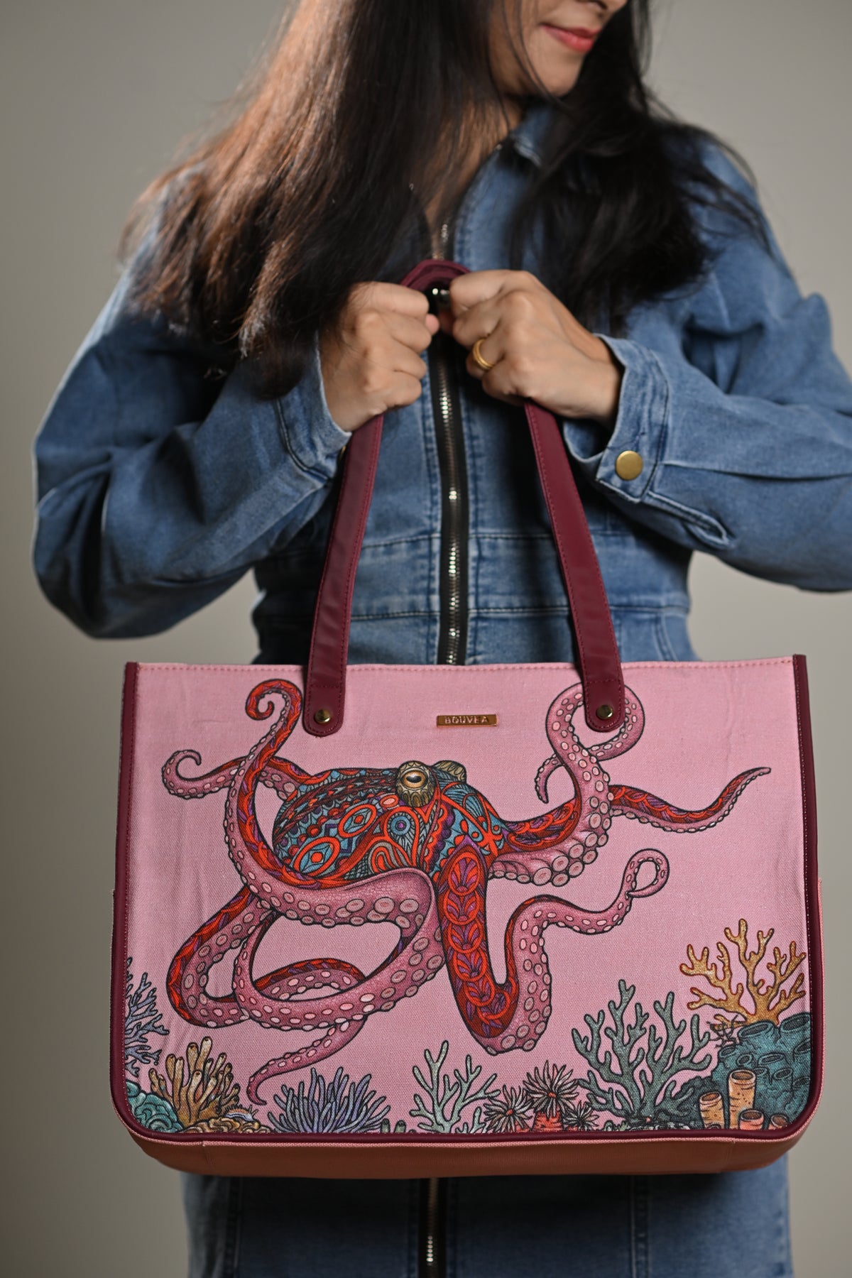 Aquie - Printed Canvas Tote bag