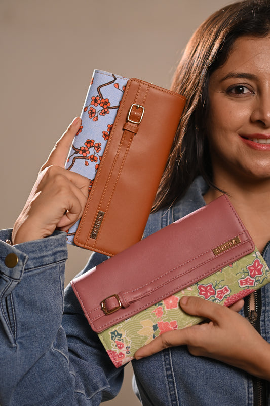 Budds- Spacious Printed Harmonium wallet